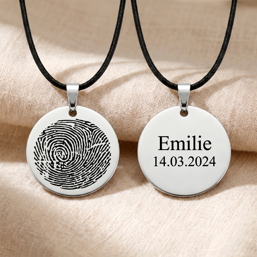 Amity Stainless Print Keepsake