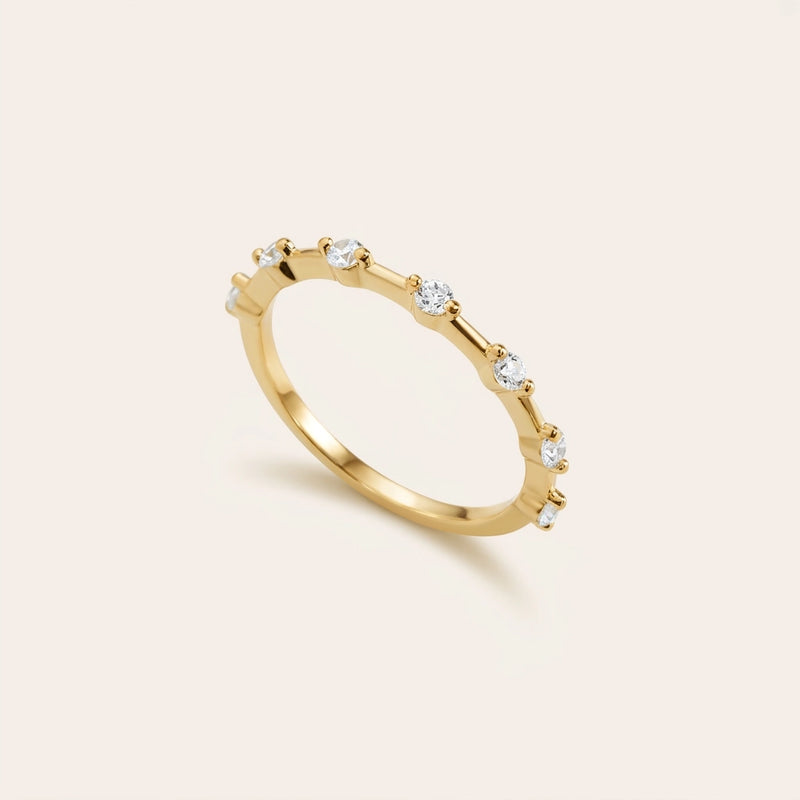 Ultra Thin Floating Eternity Band