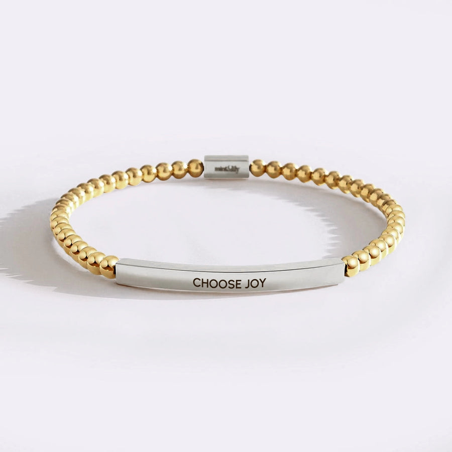 Choose Joy Silver + Gold Mix variant