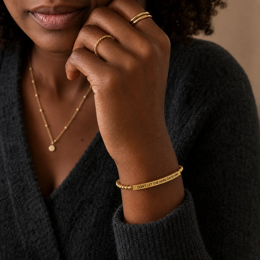Choose Joy bracelet lifestyle stack